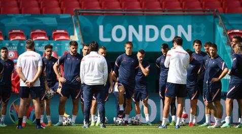Budimir se pone el traje en Wembley