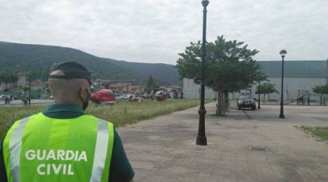 Trasladada al CHN en helicóptero desde Zubiri una senderista accidentada