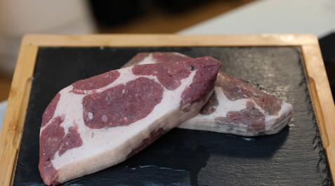 El chuletón 3D de la empresa navarra Cocuus gana un premio en la Food4Future de Bilbao