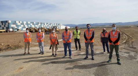 Comienza la construcción de un nuevo polígono local en Lumbier