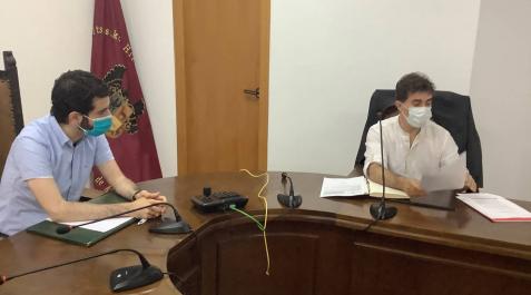 Santos estudia con el alcalde de Alsasua vías de colaboración en materia de Justicia y Políticas Migratorias