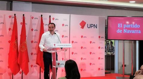 Javier Esparza, presidente de UPN.