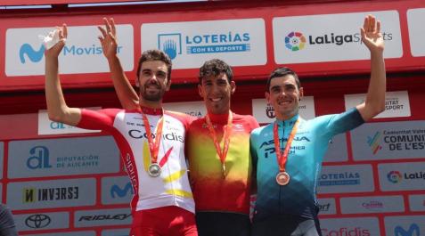 Omar Fraile, nuevo campeón de España en ruta