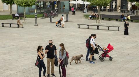 Caen los contagios en Navarra y registran el mínimo desde julio