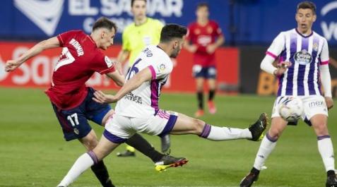 Osasuna se enfrentará al Real Valladolid en el Nuevo Estadio Los Pajaritos