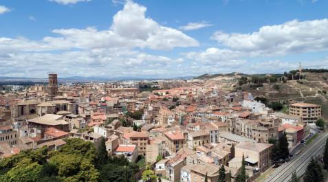 Vista aérea de Tudela. Vista aérea de Tudela.