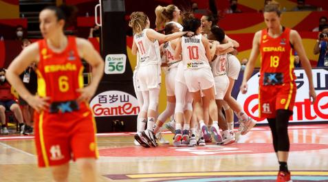 Las españolas, fuera de la lucha por las medallas del Eurobasket