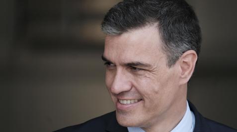 Pedro Sánchez Pedro Sánchez, en una fotografía tomada este jueves en su estancia en Lituania