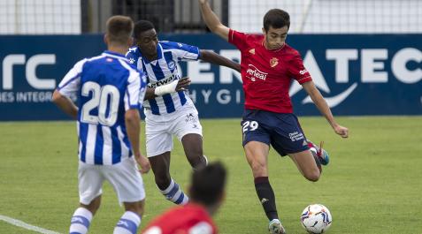 Asier Córdoba Asier Córdoba, en un partido con Osasuna de la pretemporada pasada ante el Alavés