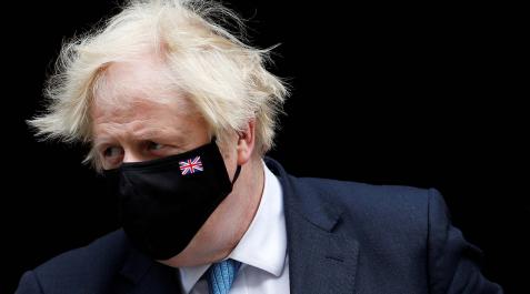 Boris Johnson El primer ministro británico Boris Johnson.