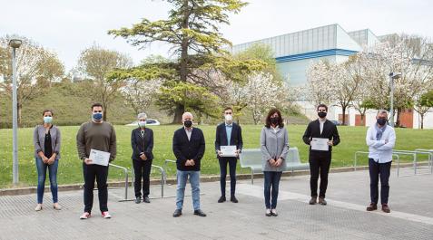 Premio sobre discapacidad Representación institucional y premiados en la última edición
