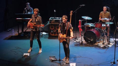 El grupo de rock pamplonés Hagoan presentará su disco debut ‘Bazen behin’ en Lekunberri El grupo de rock pamplonés Hagoan presentará su disco debut ‘Bazen behin’ en Lekunberri