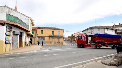 Santacara, un verano en crecimiento El paso de camiones por el centro es una de las preocupaciones que tiene el ayuntamiento