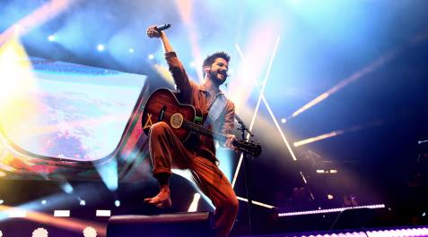 Concierto de Camilo en el Navarra Arena de Pamplona.
