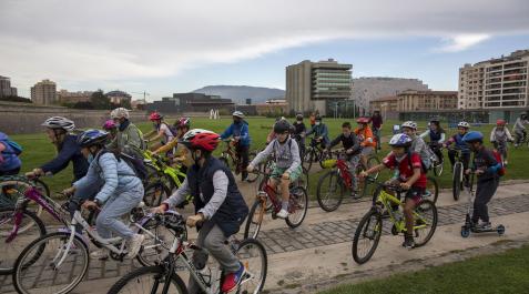 Bicicletada en Pamplona Bicicletada en Pamplona