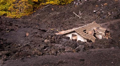 Volcan seguros Destrozos volcán