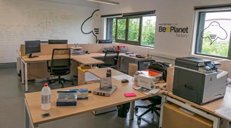Instalaciones de Beeplanet Factory en el Centro Europeo de Empresas e Innovación de Navarra (CEIN) Instalaciones de Beeplanet Factory en el Centro Europeo de Empresas e Innovación de Navarra (CEIN)