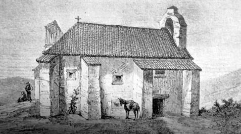 Imagen de San Salvador de Ibañeta, “una capillita muy antigua”, según el viajero Domenico Laffi Imagen de San Salvador de Ibañeta, “una capillita muy antigua”, según el viajero Domenico Laffi