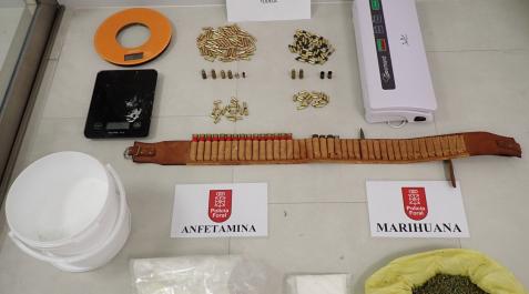 detenido ribaforada Material incautado al detenido