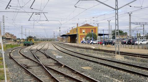 estación castejón Estación de tren de Castejón