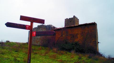 torre de añué El accidente se produjo justo en el límite de Zaragoza con Navarra, en la zona de Torre Añué (en la imagen), dentro del coto de Sos del Rey Católico, en la comarca de Cinco Villas