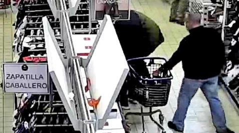 Carterista en supermercado de la comarca Detenido por hurtar en varios supermercados de Pamplona y Comarca