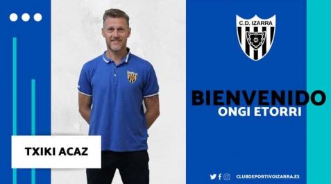 txiki acaz Bienvenida del Izarra a Txiki Acaz en Twitter