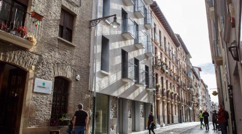 Rehabilitación de edificio de viviendas en calle Compañía 3 de Pamplona Rehabilitación de edificio de viviendas en calle Compañía 3 de Pamplona