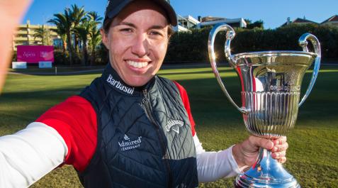 Carlota Ciganda triunfa en el Andalucía Costa del Sol Open de España Carlota Ciganda triunfa en el Andalucía Costa del Sol Open de España