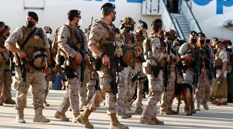 Imagen de militares españoles Imagen de militares españoles