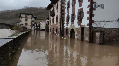 Inundaciones en Sunbilla.