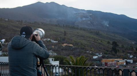 volcán la palma El Valle de Aridane, en La Palma, ha amanecido este miércoles sin un solo signo observable de la erupción que comenzó hace 88 días