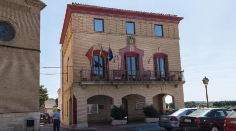 Fachada del ayuntamiento de Murchante Fachada del ayuntamiento de Murchante