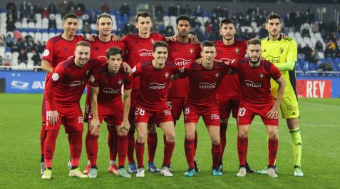 Equipo titular del osasuna