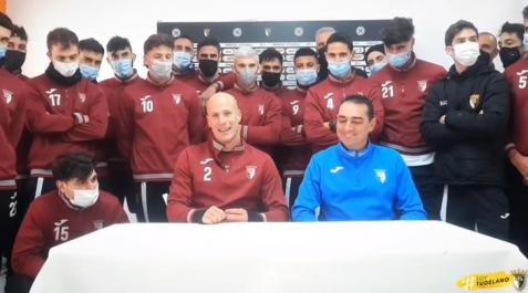 fernando delgado Fernando Delgado se ha despedido rodeado por sus compañeros y el técnico del conjunto ribero