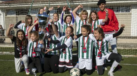 interescolar El equipo Paz de Ziganda ganó el torneo femenino en el 2020.