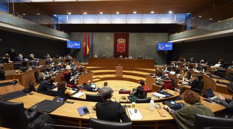 parlamento de navarra Pleno del Parlamento de Navarra este jueves