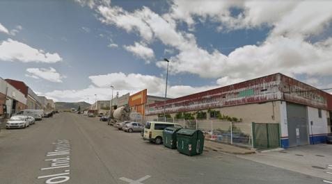 Imagen de una zona del polígono industrial de Beriáin Imagen de una zona del polígono industrial de Beriáin