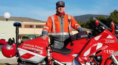José Antonio Gurrea, jefe de tráfico de la Policía Foral José Antonio Gurrea, jefe de tráfico de la Policía Foral