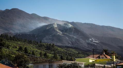 volcán la palma sin actividad Imagen del volcán de La Palma el pasado 30 de diciembre, cinco días después de que se diera por finalizada su actividad