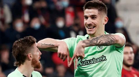 Iker Muniain y Oihan Sancet Iker Muniain y Oihan Sancet