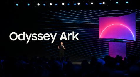 Presentación en Las Vegas del monitor Samsung Odissey Ark Presentación en Las Vegas del monitor Samsung Odissey Ark