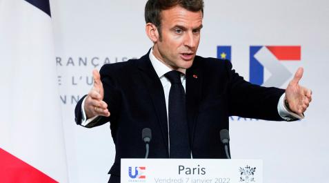Emmanuel Macron Emmanuel Macron, este viernes