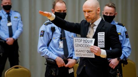 El ultraderechista Anders Behring Breivik El ultraderechista Anders Behring Breivik