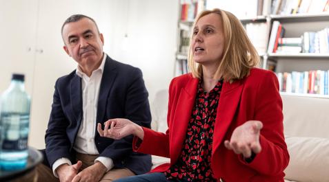 silva y trujillo Lorenzo Silva y Noemí Trujillo publican un nuevo libro protagonizado por la policía Manuela Mauri