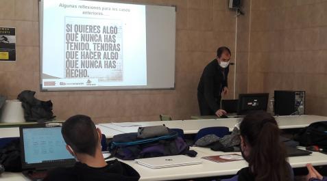 Imagen de una sesión de formación Imagen de una sesión de formación