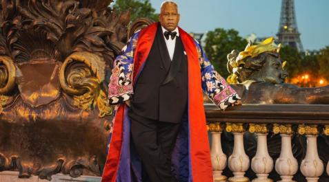 André Leon Talley, el exeditor de la edición estadounidense de 'Vogue' André Leon Talley, el exeditor de la edición estadounidense de 'Vogue'