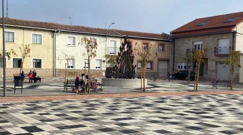 La plaza Diputación Foral de Navarra, una de las incluidas en las obras subvencionadas La plaza Diputación Foral de Navarra, una de las incluidas en las obras subvencionadas