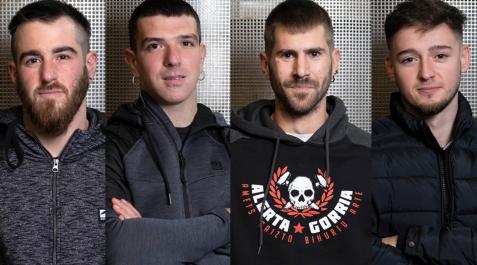 Koldo Urriza, Joxerra Aldarregia, Jorge Ferrer e Iker Eguaras, los cuatro concursantes navarros que participarán en El Conquis Koldo Urriza, Joxerra Aldarregia, Jorge Ferrer e Iker Eguaras, los cuatro concursantes navarros que participarán en El Conquis