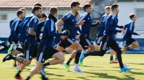 osasuna El primer equipo rojillo entrenará este sábado a puerta cerrada en la última sesión preparatoria de cara al partido en Granada